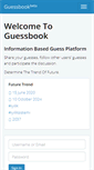 Mobile Screenshot of guessbook.com